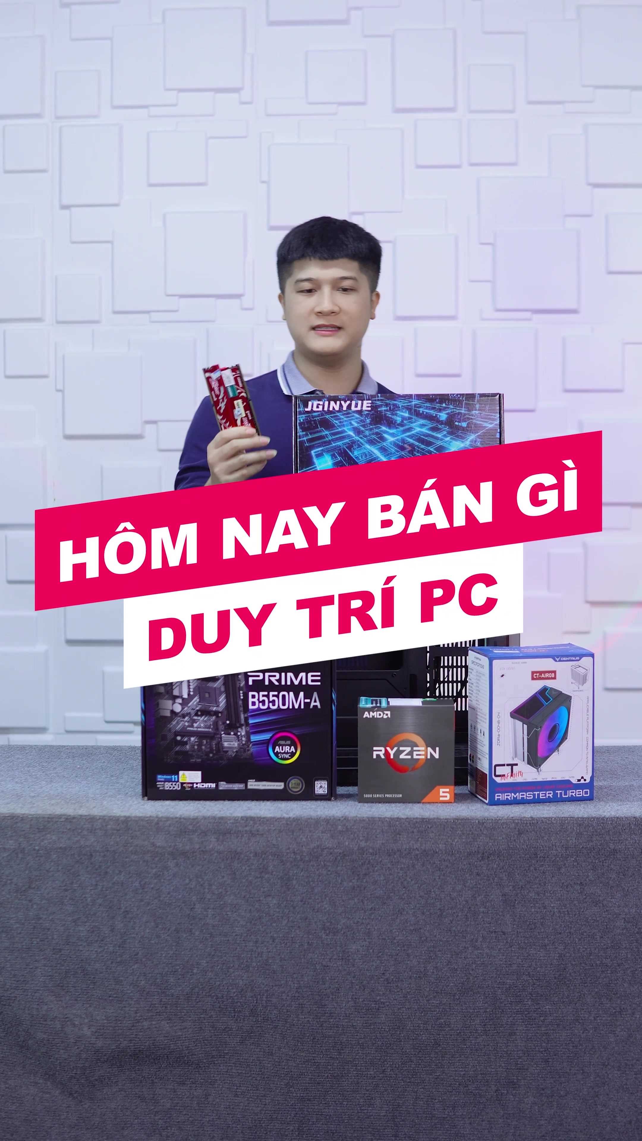 Build PC Gaming 16 Triệu Cực Khét: 32GB RAM, Ryzen 5 5600X